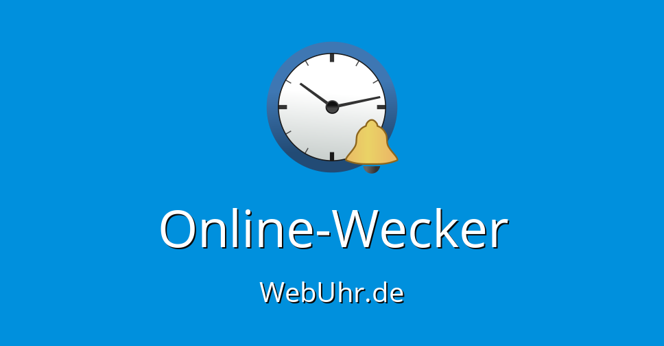 Online Wecker WebUhr de