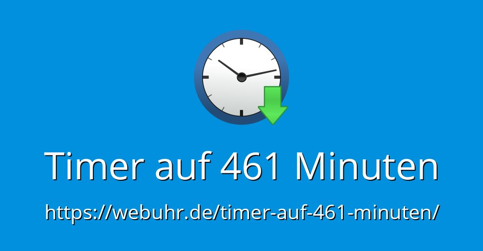 timer-auf-461-minuten-online-timer-countdown