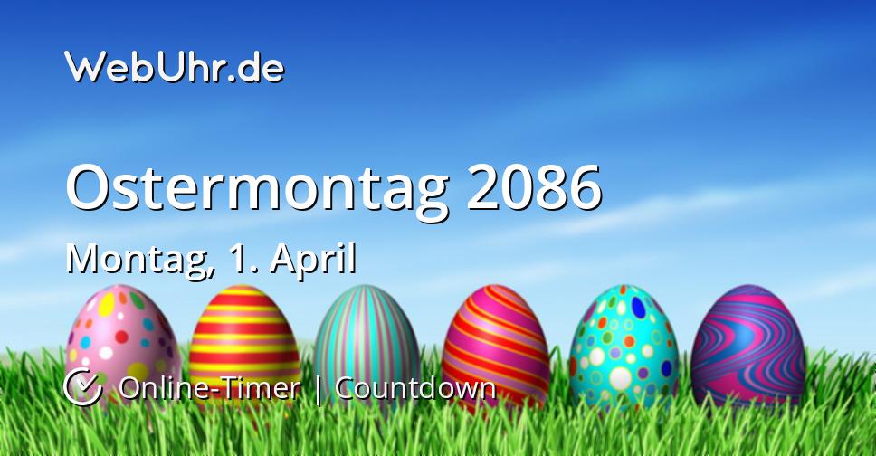 Ostermontag 2086