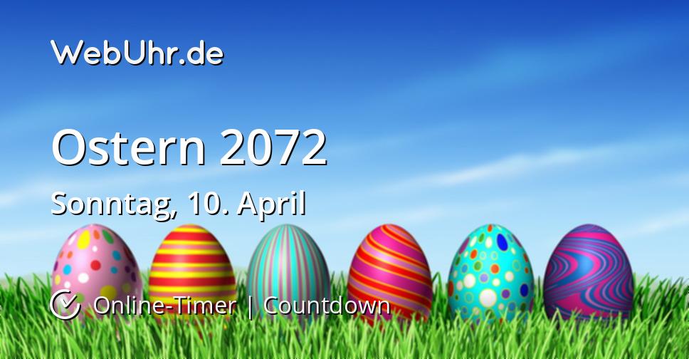 Ostern 2072