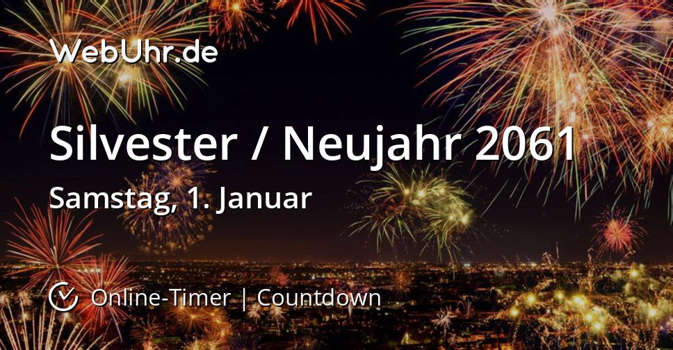 Silvester / Neujahr 2061