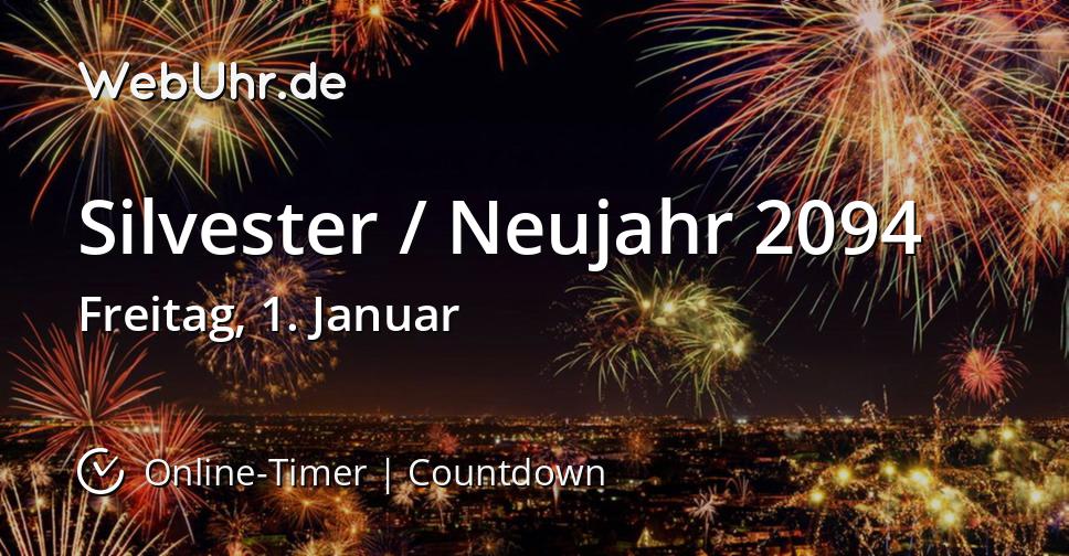 Silvester / Neujahr 2094