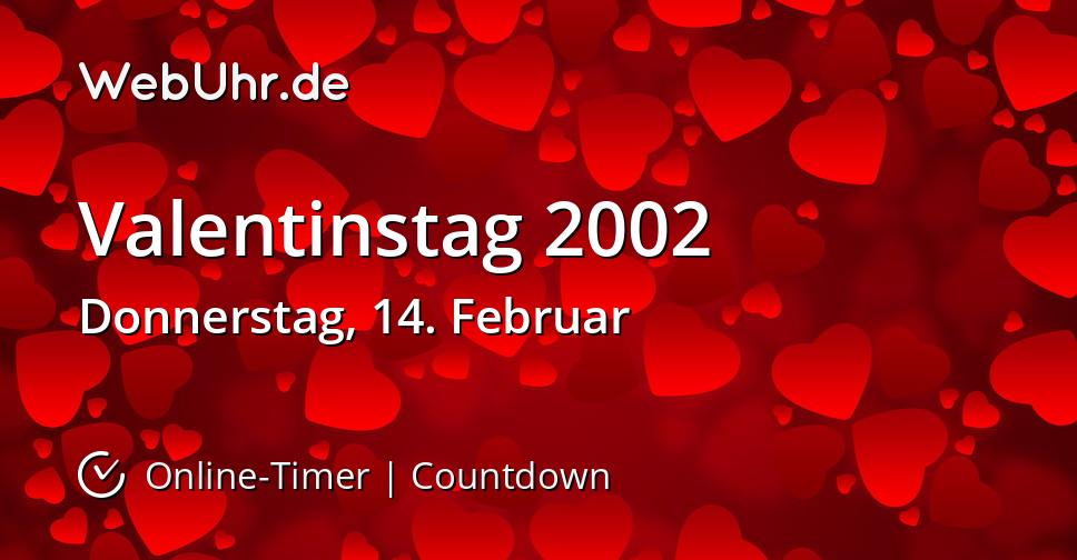 Valentinstag 2002