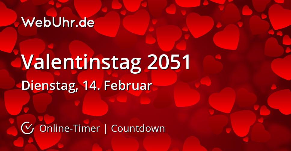 Valentinstag 2051