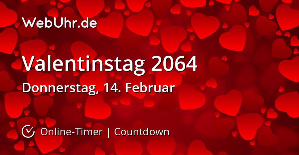 Valentinstag 2064