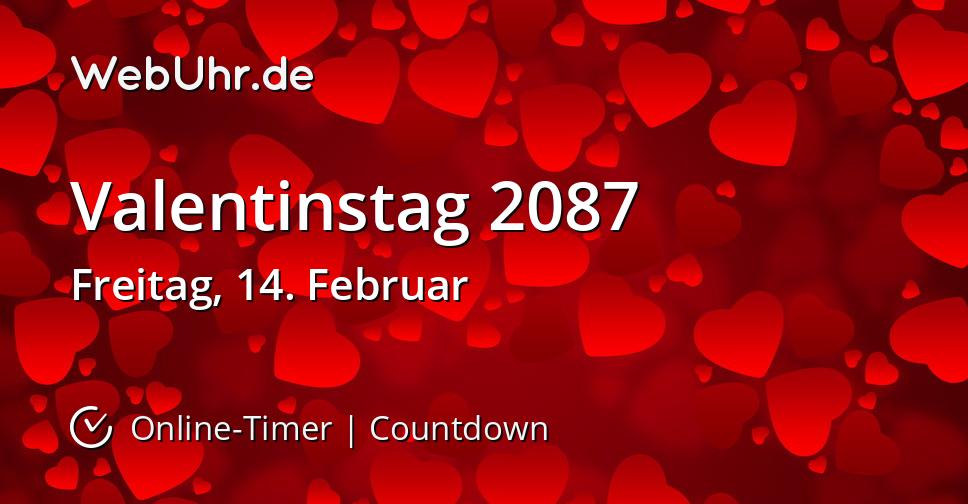 Valentinstag 2087