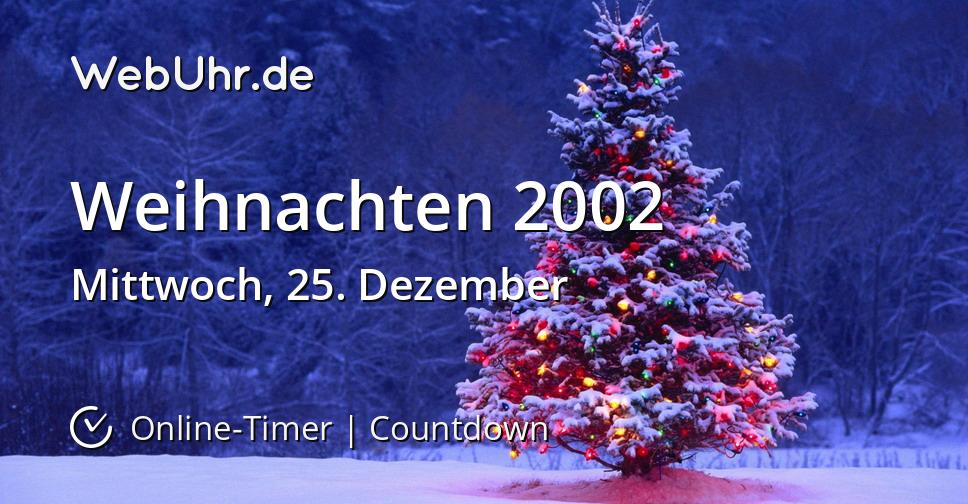 Weihnachten 2002