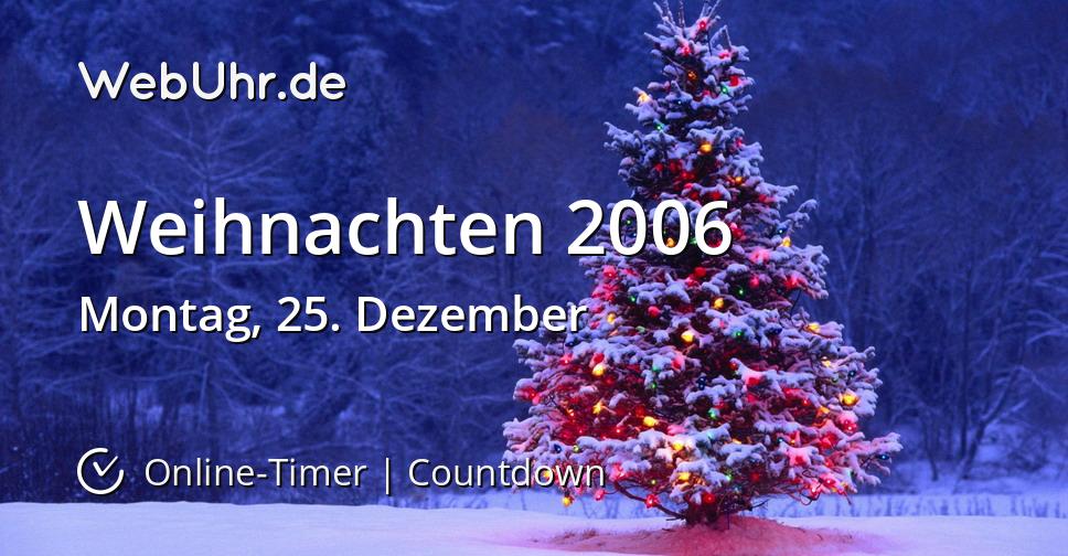 Weihnachten 2006