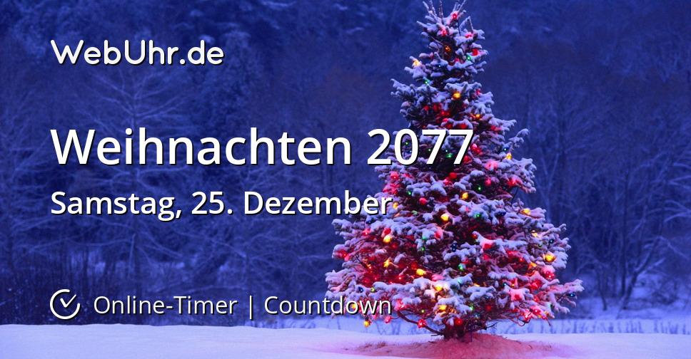 Weihnachten 2077